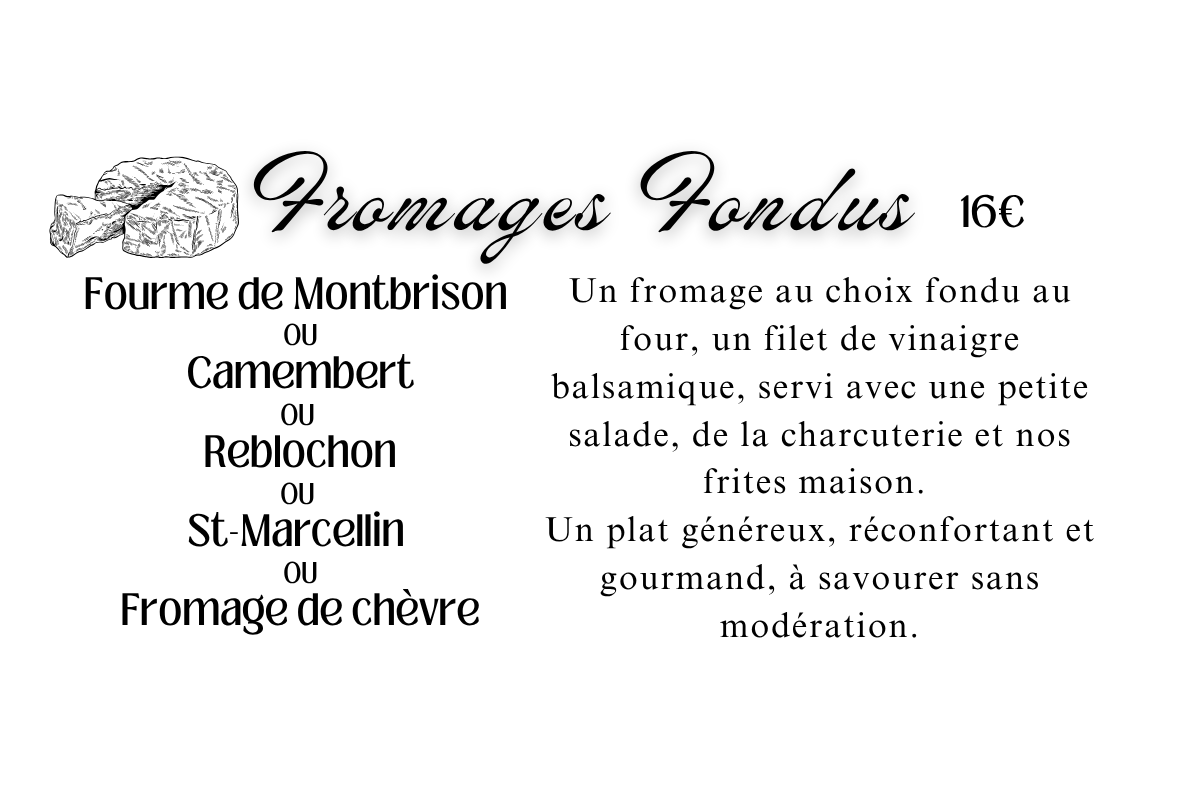 La carte du relais du chatel